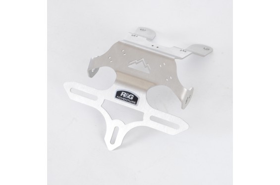 Support de Plaque R&G pour KTM 790 Adventure / R (19-20) - LP0270SI Support de Plaque R&G pour KTM 790 Adventure / R (19-20) - LP0270SI