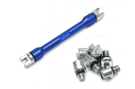 Clé à Rayon Moto DRC 8 Têtes Interchangeables