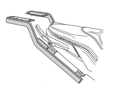 Support Top Case Shad pour BMW F 900 R / XR (20-24)