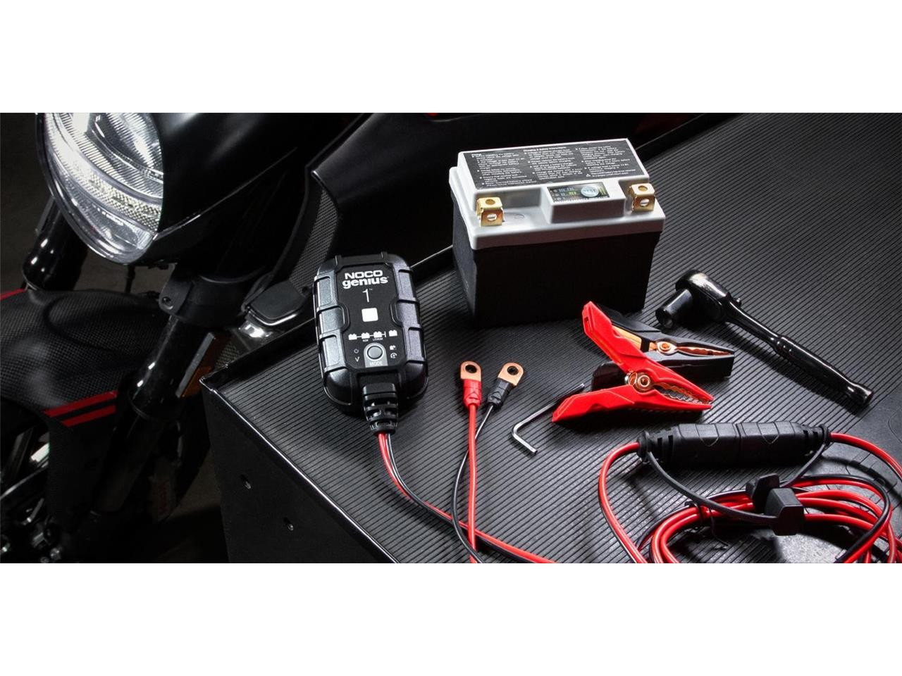 Chargeur de Batterie Moto Intelligent NOCO Genius 1 6-12V 1A