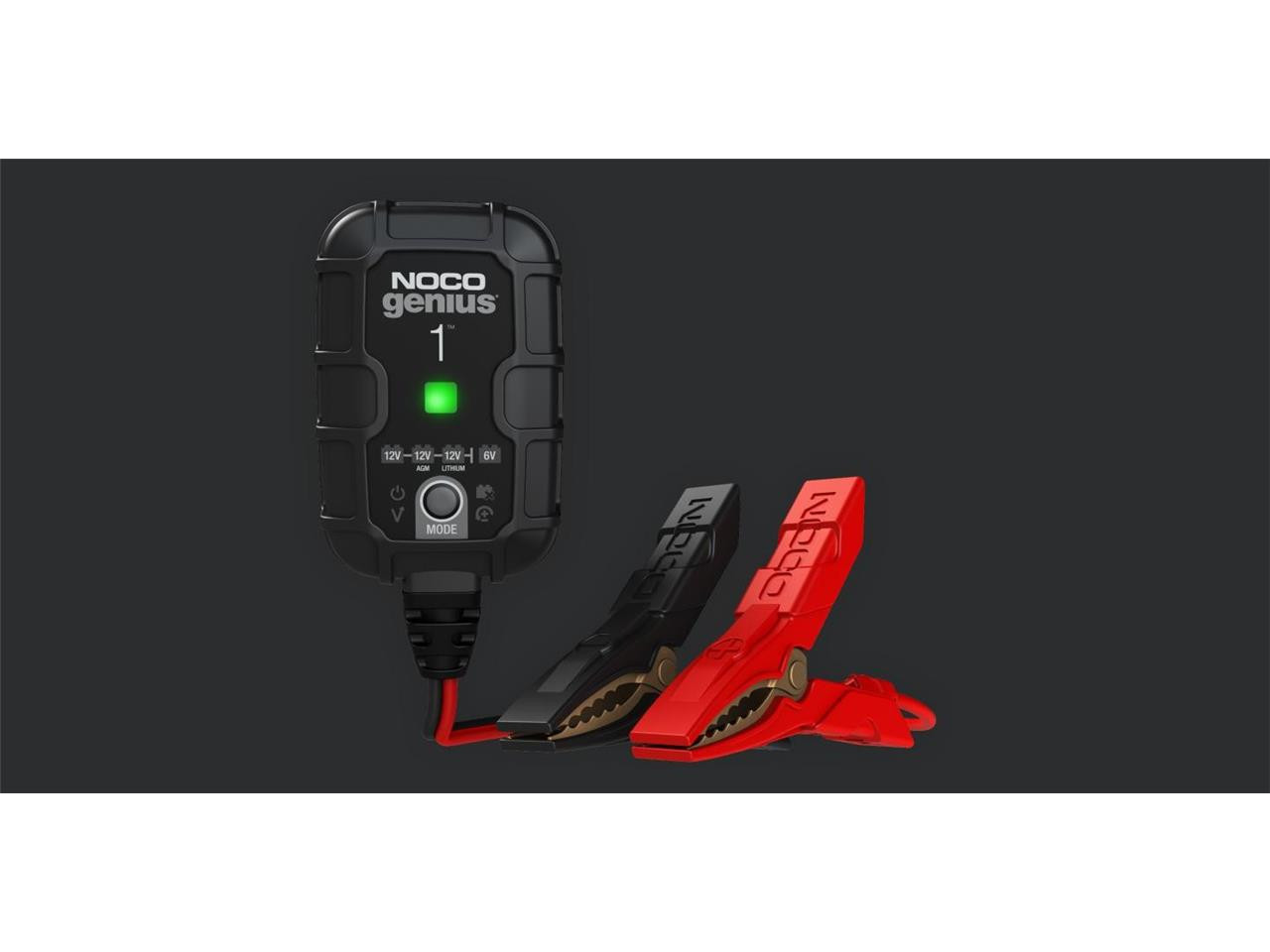 Chargeur de Batterie Moto Intelligent NOCO Genius 1 6-12V 1A