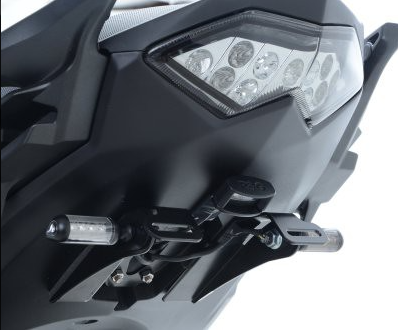 Support de Plaque R&G pour Kawasaki Versys 650 (15-24) - LP0179BK