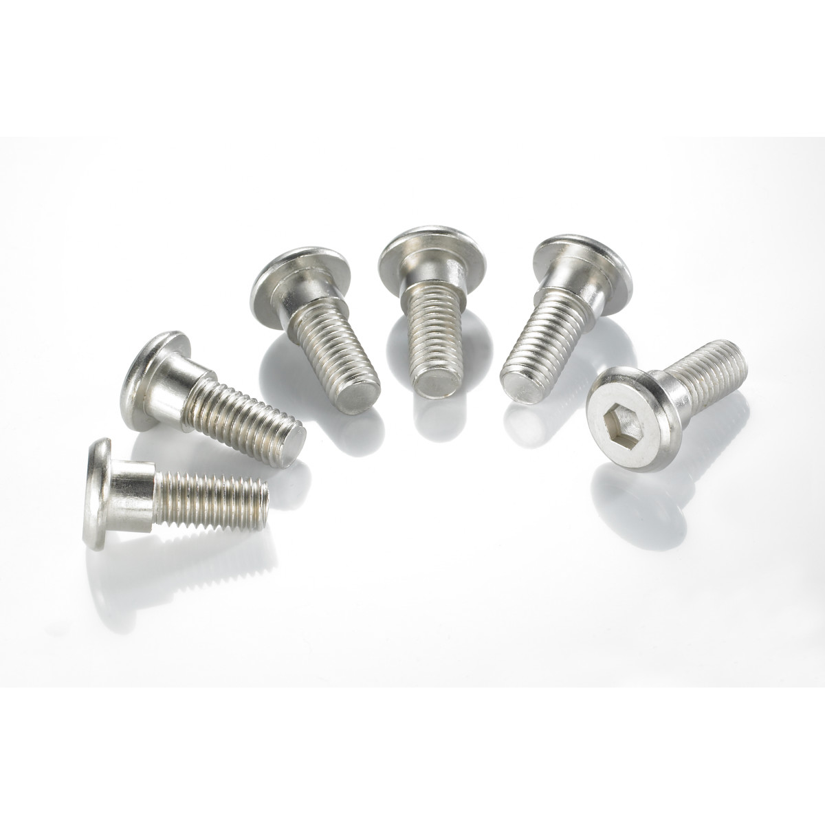 Lot de 6 Vis de Disque de Frein moto M8 x 1,25 x 25 MSW101BO