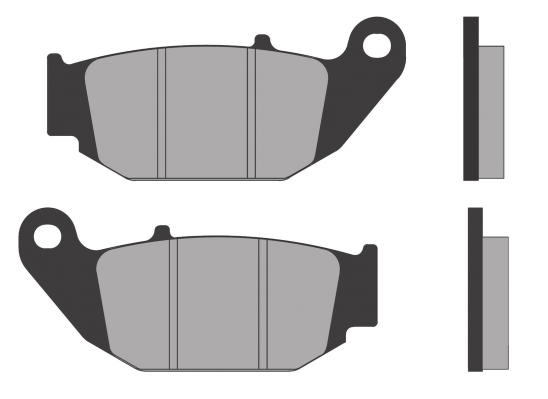 Plaquette de frein Arrière Brembo 07HO61 CC