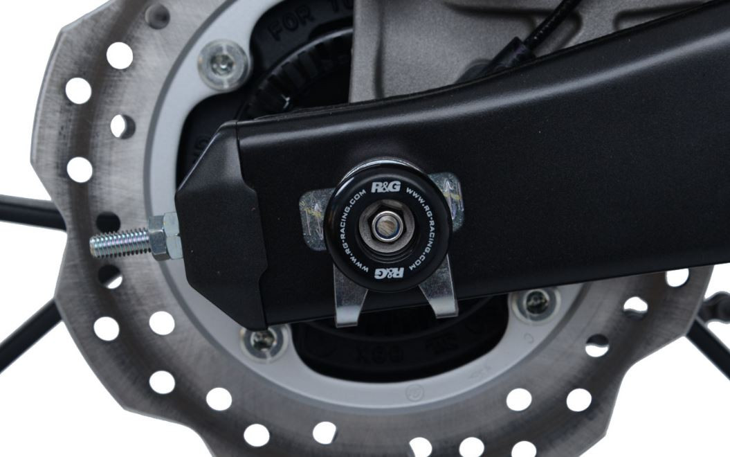 Roulettes diabolo arrière R&G pour CB 125 R (18-24) - SS0049BK