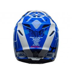 Casque Moto Cross BELL MOTO-9 FLEX FASTHOUSE DID 20' Bleu - Blanc