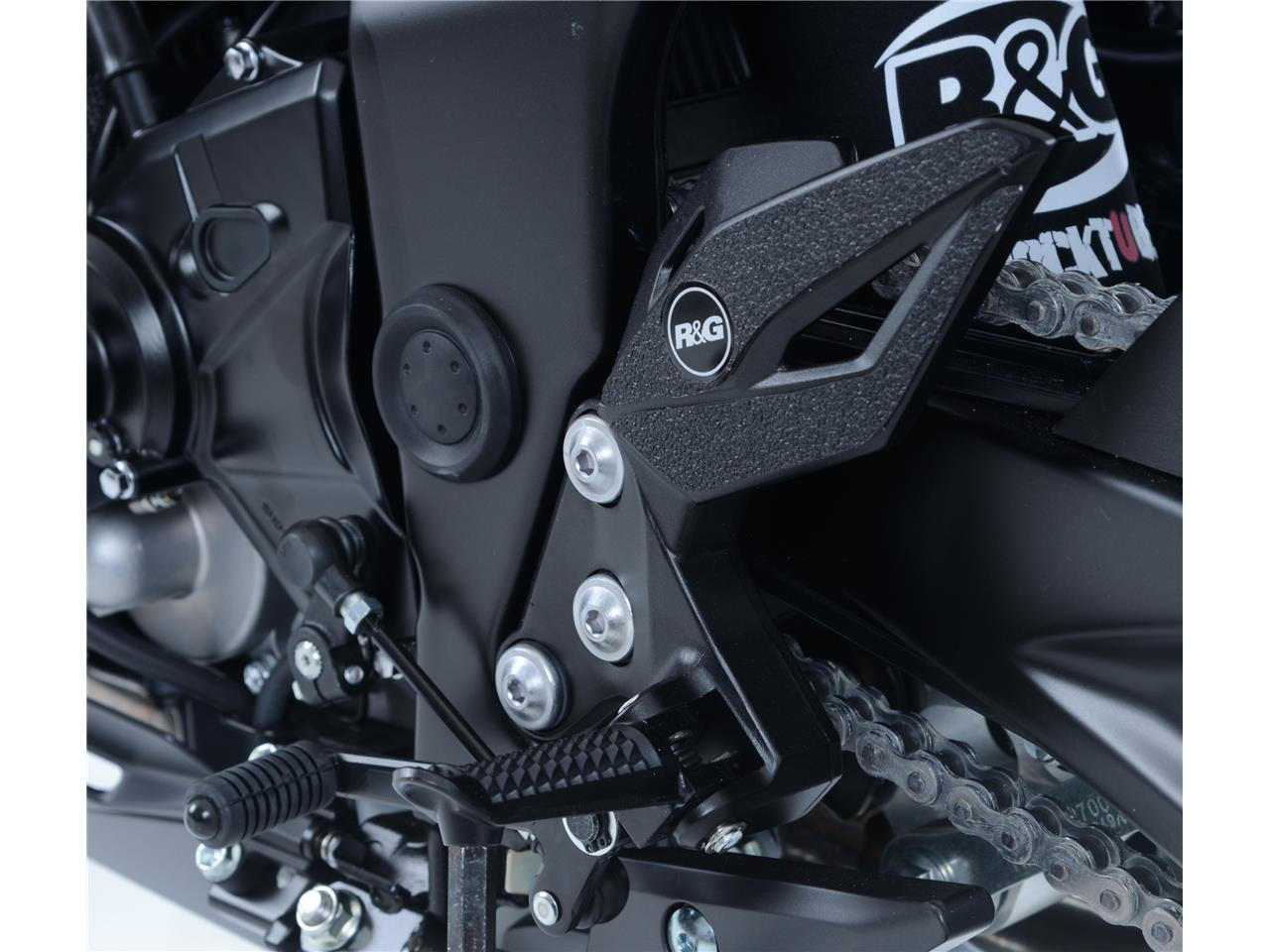 Protection Platines Anti-Frottement R&G pour Suzuki GSX-S 750 (17-21) - EZBG709BL