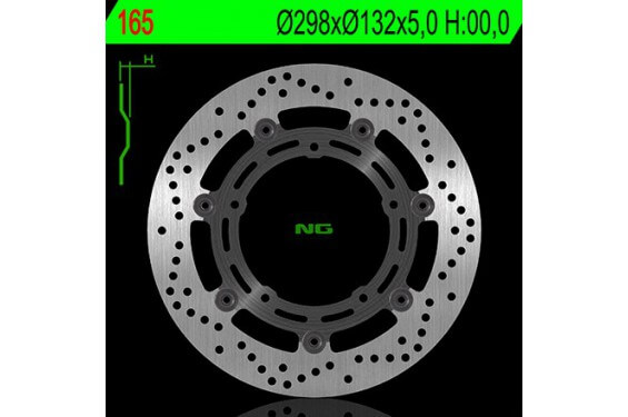 Disque de frein avant NG Brake pour Yamaha XJ6 (09-11) 165