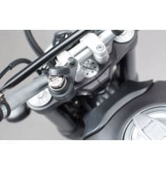 Kit Prise Allume-Cigare Double Usb SW-Motech avec Faisceau & Fixation EMA.00.107.20001/B