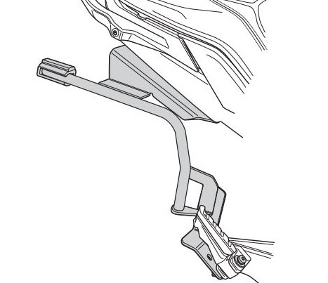 Support de Valise Shad 3P System pour F 900 R (20-25)