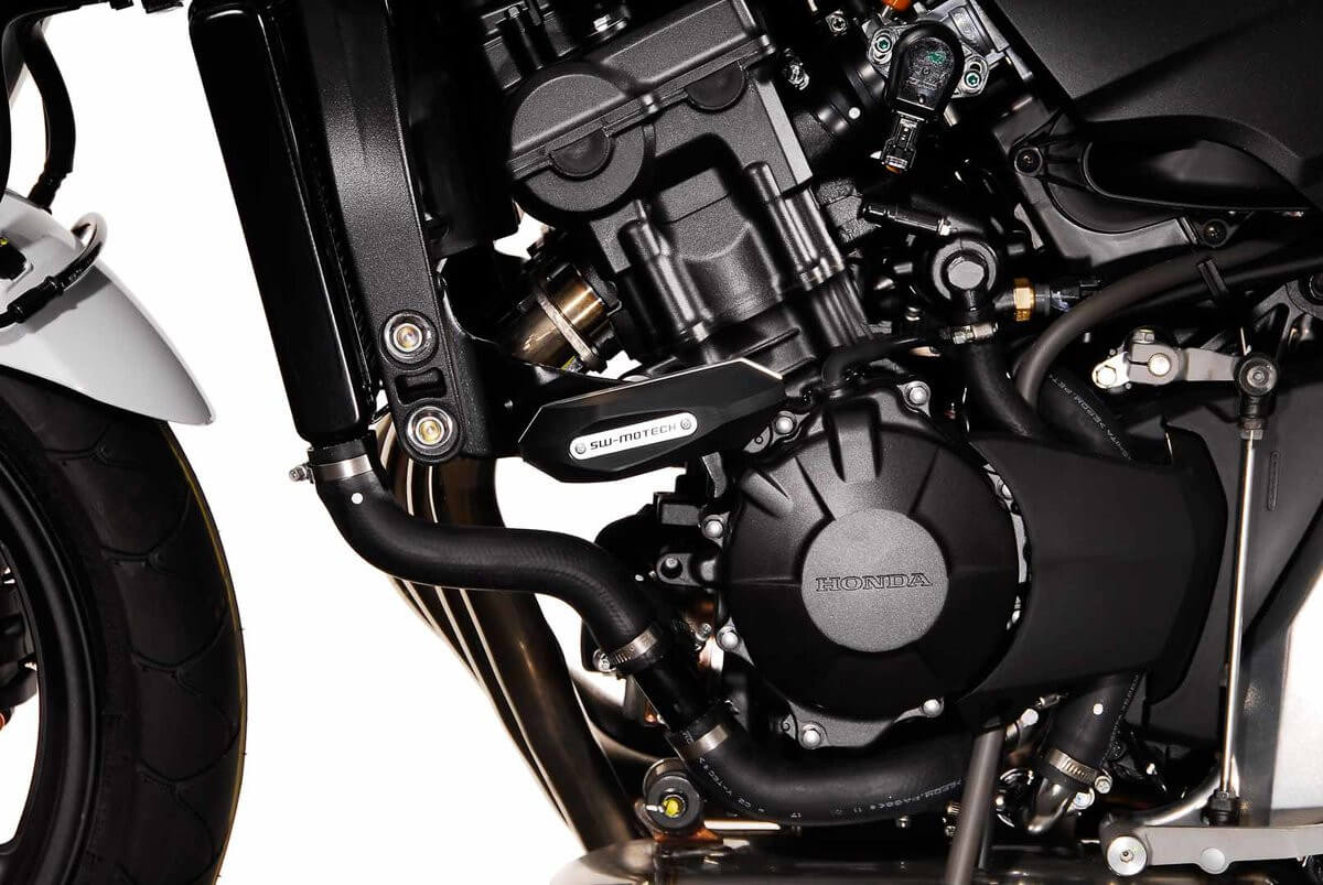 Kit Patins de Protection SW-Motech pour Honda CB 600 F HORNET (07-14) STP.01.590.10400/B