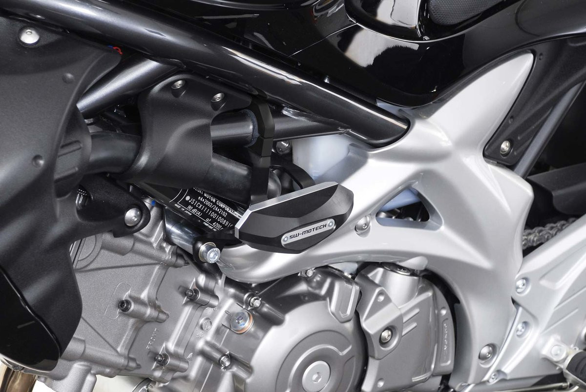 Kit Patins de Protection SW-Motech pour Suzuki SV 650 (16-24) SV 650 X (18-24) STP.05.590.10000/B