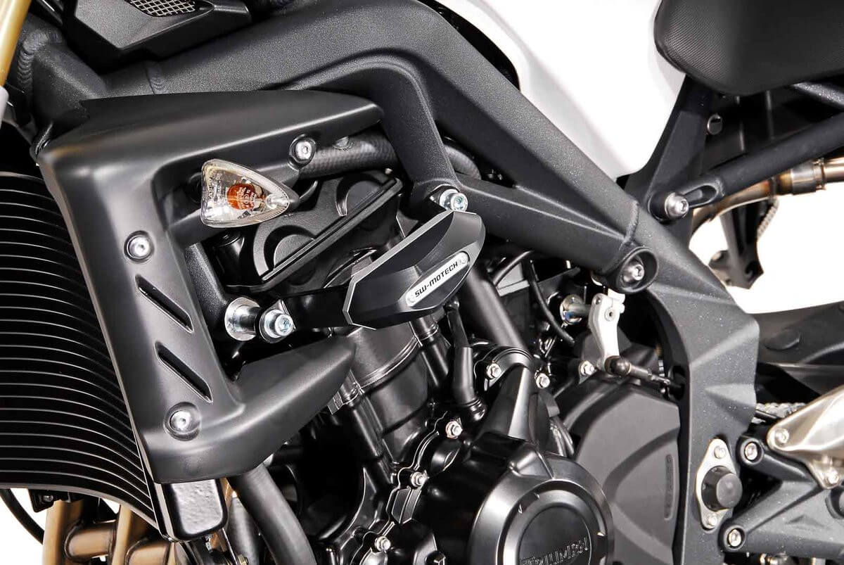 Kit Patins de Protection SW-Motech pour Triumph 675 Street Triple (07-12) STP.11.590.10100/B