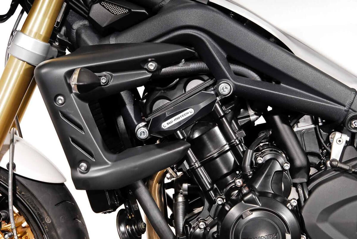 Kit Patins de Protection SW-Motech pour Triumph 675 Street Triple (07-12) STP.11.590.10100/B
