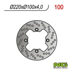 Disque arrière NG Brake pour Kawasaki ER-6 N - F (05-17) 100
