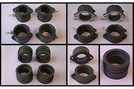 Kit pipes d'admission Moto pour VFR750R (88-90) RC30 (88-92) Kit pipes d'admission Moto pour VFR750R (88-90) RC30 (88-92)