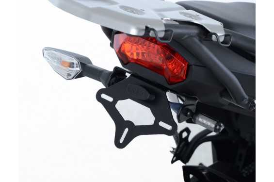 Support de Plaque R&G pour Kawasaki 300 Versys X (17-20) - LP0232BK Support de Plaque R&G pour Kawasaki 300 Versys X (17-20) - LP0232BK