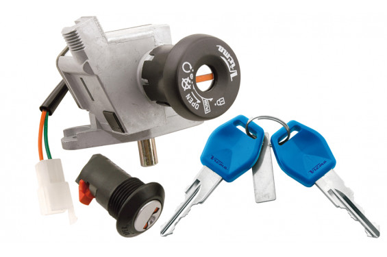 Contacteur à Clé pour 125 Scarabeo (07-11) Contacteur à Clé pour 125 Scarabeo (07-11)