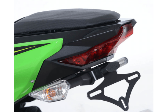 Support de Plaque R&G pour Kawasaki Z400 (19-20) - LP0245BK Support de Plaque R&G pour Kawasaki Z400 (19-20) - LP0245BK