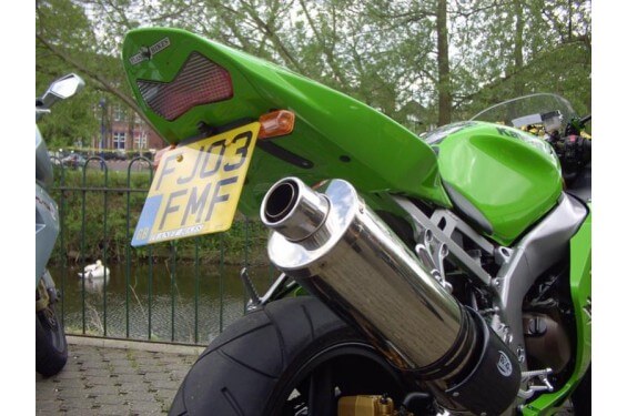 Support de Plaque R&G pour Kawasaki Z1000 (03-06) - LP0001BK Support de Plaque R&G pour Kawasaki Z1000 (03-06) - LP0001BK