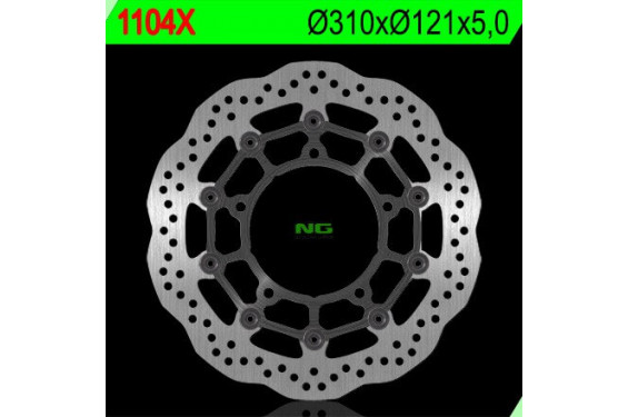 Disque de Frein Avant Wave NG Brake pour suzuki VLZ 1800 Intruder (08-12) 1104X