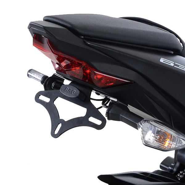 Support de Plaque R&G pour Ducati Monster 1200 (14-17) Monster 1200 S (14-16) - LP0166BK