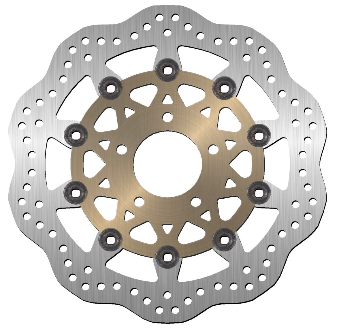 Disque de Frein Avant NG Brake wave pour Suzuki GSX-F 750 (89-03) 239X