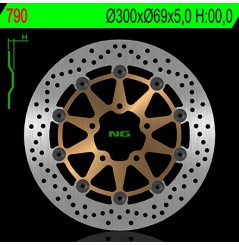 Disque de Frein Avant NG Brake pour Suzuki GSX-R 750 (04-05) 790