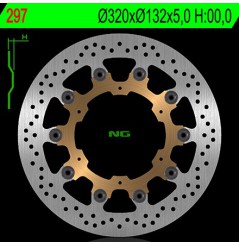 Disque de frein NG Brake avant Yamaha V-Max 1700 (09-17) 297