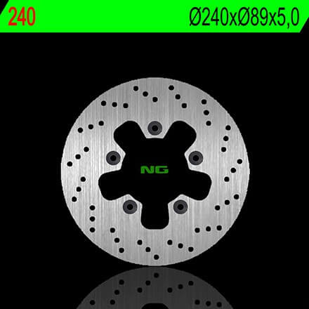 Disque de Frein Moto NG Brake arrière pour Suzuki RF 900 (94-00) 240