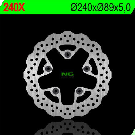 Disque de Frein Wave NG Brake arrière pour Suzuki GSX-R 750 (88-95) 240X