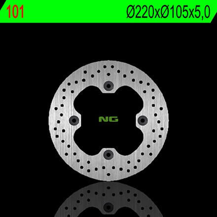 Disque de Frein Moto NG Brake arrière pour Honda CBR 300 R (15-18) 101