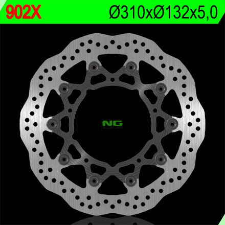 Disque de frein NG Brake wave avant pour Yamaha YZF-R6 (05-16) 902X