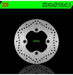 Disque de frein arrière NG Brake pour Honda CB 750 (92-03) 209
