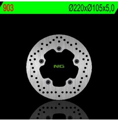 Disque de Frein Moto NG Brake arrière pour Yamaha MT-10 (16-24) 903