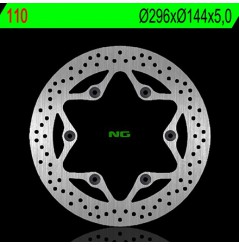 Disque de Frein Moto NG Brake Avant pour Honda 650 Deauville (98-06) 110