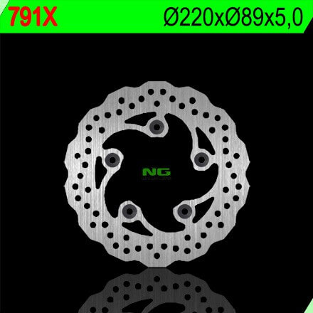 Disque de Frein arrière Wave NG Brake Wave pour Suzuki GSX-R 750 (96-18) 791X