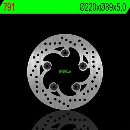 Disque de Frein Moto NG Brake arrière pour Suzuki SV 1000 (03-08) 791