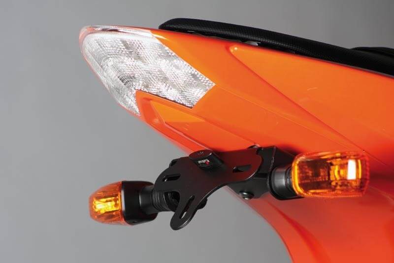 Support de Plaque R&G pour Kawasaki Z1000 (07-09) - LP0048BK