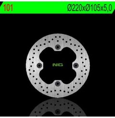 Disque de Frein Moto NG Brake arrière pour Triumph Baby Speed 600 (01-02) 101