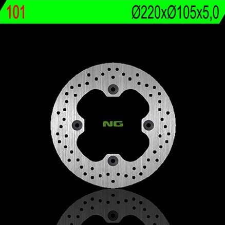 Disque de Frein Moto NG Brake arrière pour Triumph Speed Triple 855 (97-98) 101