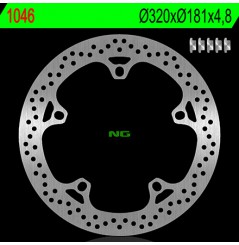 Disque de Frein Moto NG Brake Avant pour BMW K1200 RS (01-06) 1046