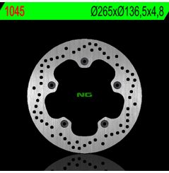 Disque de Frein Moto NG Brake arrière pour BMW K 1200 R - S (05-08) 1045