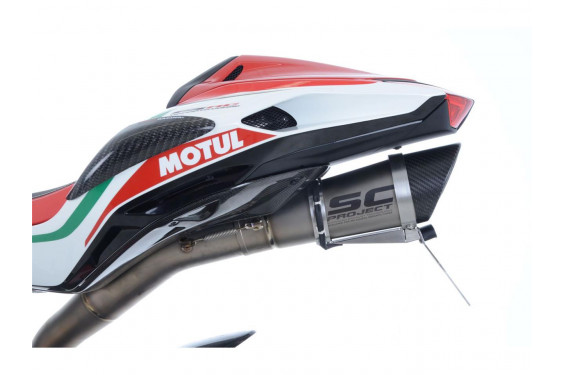 Support de Plaque R&G pour MV Agusta F4 RC (17-19) pour échappement SC Project - LP0228SS Support de Plaque R&G pour MV Agusta F4 RC (17-19) pour échappement SC Project - LP0228SS