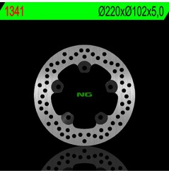 Disque de Frein Moto NG Brake arrière pour Aprilia 1100 Tuono V4 RR (15-20) 1341