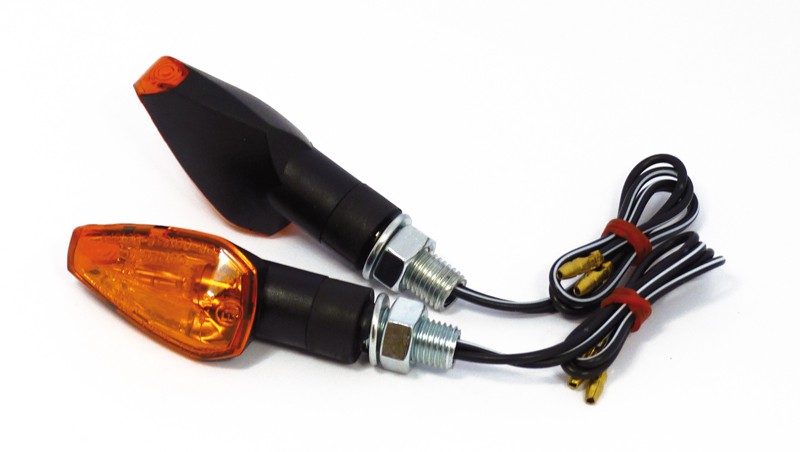 Clignotant Moto Homologué SAPHIR Noir