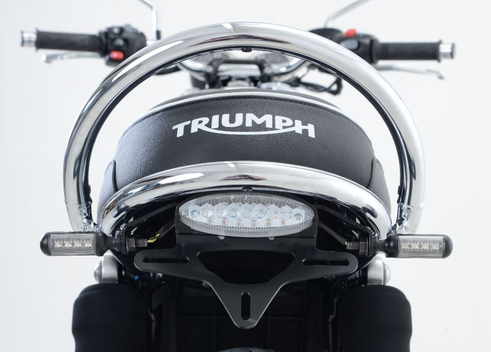 Support de Plaque R&G pour Triumph 1200 Bonneville T120 (16-24) - LP0205BK