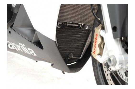 Protection de Radiateur d'Huile Alu R&G pour Aprilia Tuono 1000 V4 (11-14) - OCG0012BK Protection de Radiateur d'Huile Alu R&G pour Aprilia Tuono 1000 V4 (11-14) - OCG0012BK