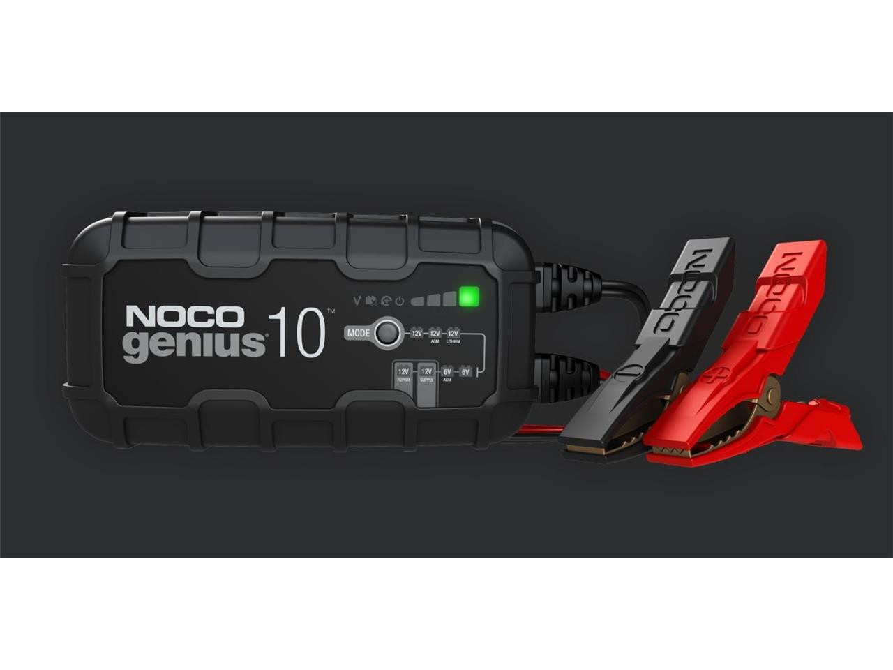 Chargeur de Batterie Moto Intelligent NOCO Genius 10 6-12V 10A