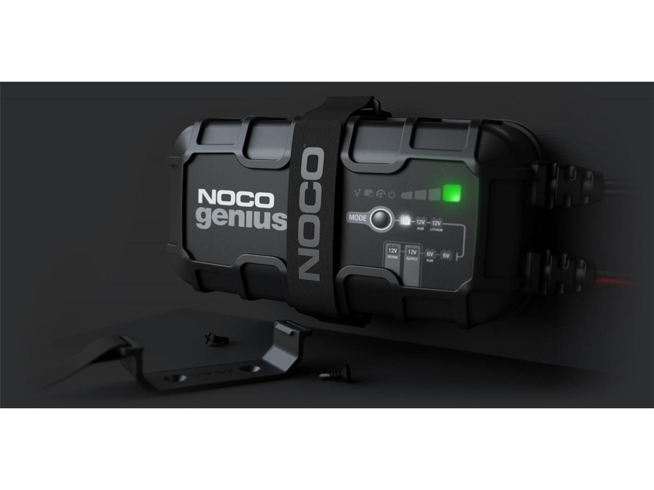 Chargeur de Batterie Moto Intelligent NOCO Genius 10 6-12V 10A